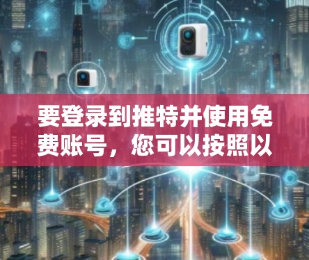 要登录到推特并使用免费账号,您可以按照以下步骤操作