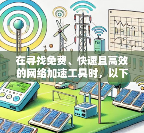 在寻找免费、快速且高效的网络加速工具时，以下是一些推荐的选择，每个工具都有其独特的优势和适用场景