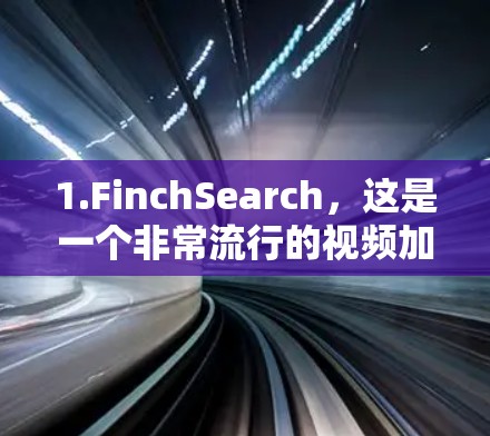 1.FinchSearch,这是一个非常流行的视频加速器,适合在线观看和下载视频。它提供了多种服务,包括视频下载、分屏观看和更多功能