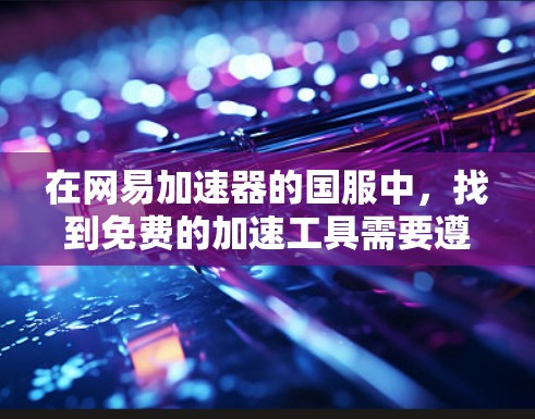在网易加速器的国服中，找到免费的加速工具需要遵循以下步骤