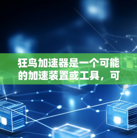 狂鸟加速器是一个可能的加速装置或工具，可能与狂鸟飞行器（超音速飞行器）相关。以下是关于其可能含义和功能的详细分析