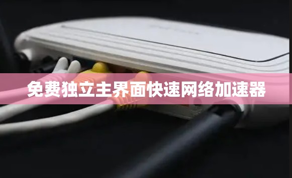 免费独立主界面快速网络加速器