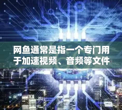 网鱼通常是指一个专门用于加速视频、音频等文件的网络加速器,但具体的网鱼可能因不同的平台而有所不同。以下是一些可能的解释和建议