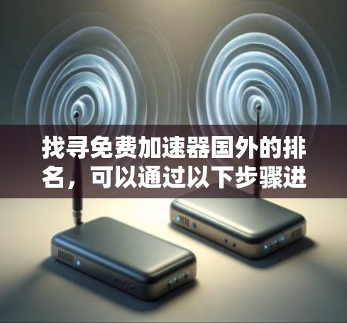 找寻免费加速器国外的排名，可以通过以下步骤进行