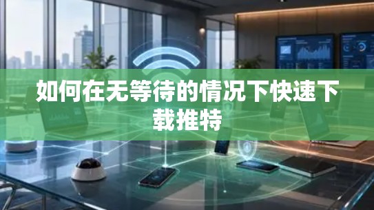 如何在无等待的情况下快速下载推特